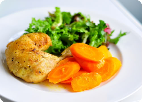 Braised Carrots Lunch