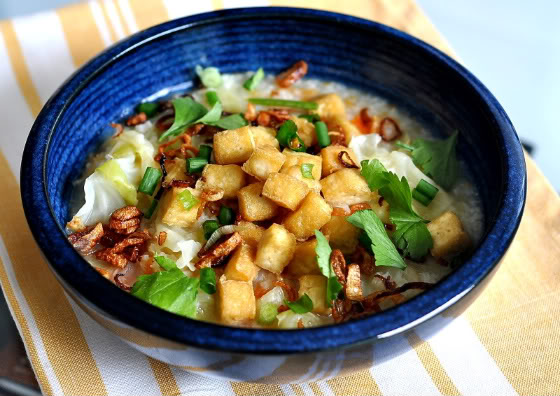 Cabbage-Carrot Porridge On A Rainy Day